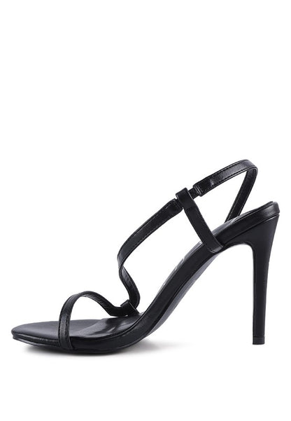 Belle Epoque Strappy High Heel Slingback Sandals