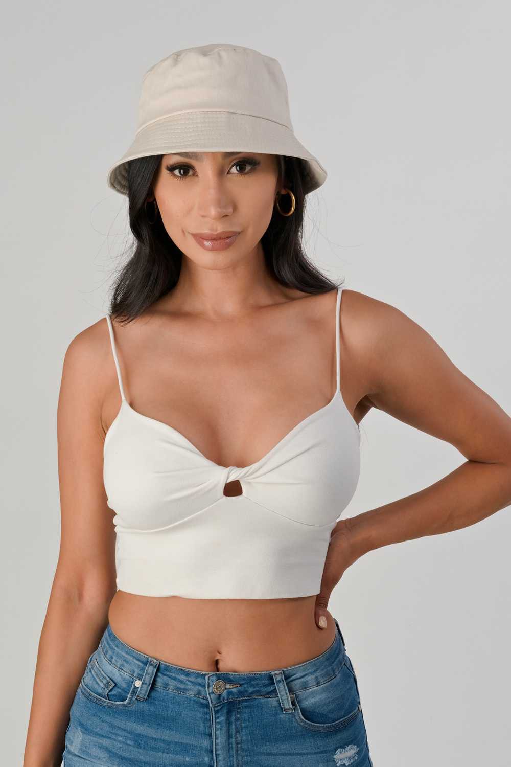 Summer Ready Short Brim Cotton Canvas Bucket Hat