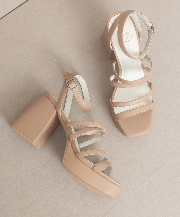 OASIS SOCIETY Talia - Strappy Platform High Heel Sandals