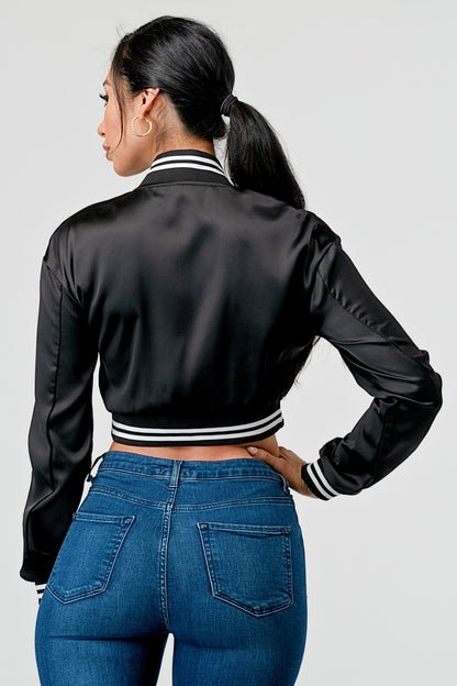 High Maintenance Varsity Bomber Jacket