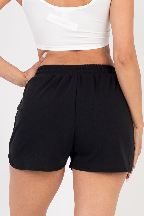 Not So Basic High Waist French Terry Shorts