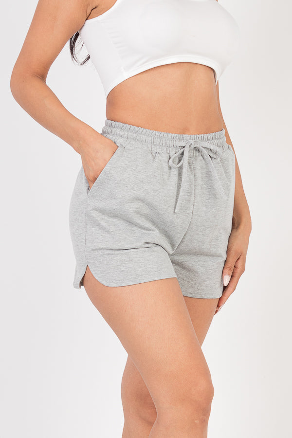 Not So Basic High Waist French Terry Shorts