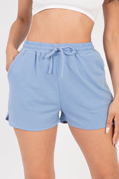 Not So Basic High Waist French Terry Shorts