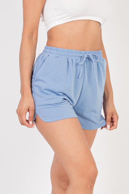 Not So Basic High Waist French Terry Shorts