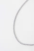 Audrey 14K Gold Classic Round CZ Stone Tennis Necklace - ShopRbls