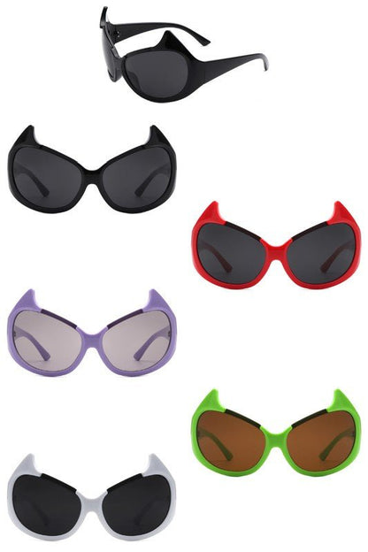 Bad Kitty Oversized Cat Eye Sunglasses - ShopRbls