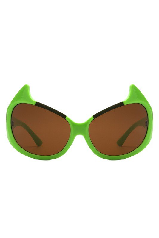 Bad Kitty Oversized Cat Eye Sunglasses - ShopRbls