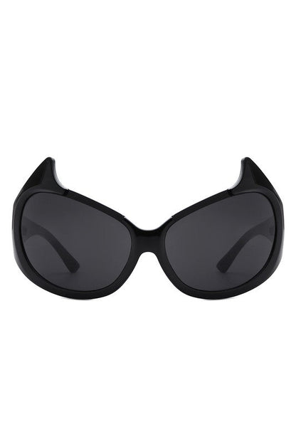 Bad Kitty Oversized Cat Eye Sunglasses - ShopRbls