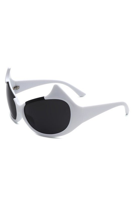 Bad Kitty Oversized Cat Eye Sunglasses - ShopRbls