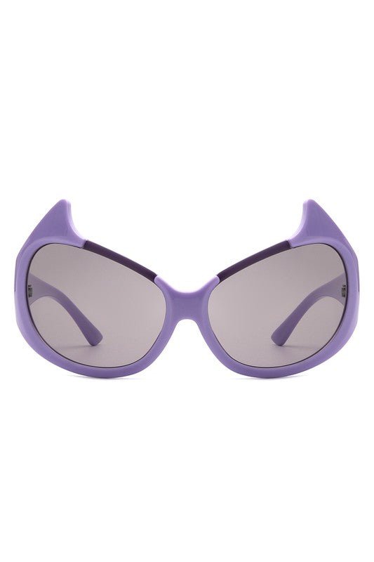 Bad Kitty Oversized Cat Eye Sunglasses - ShopRbls