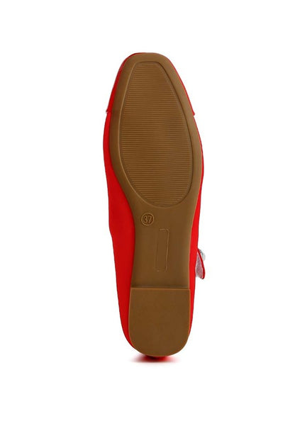 Alibi Patent Cap Toe Mary Jane Flat Ballerina Flats