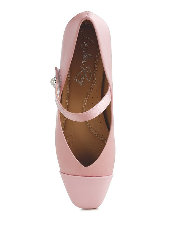 Alibi Patent Cap Toe Mary Jane Flat Ballerina Flats